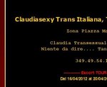 Claudiasexy Trans Italiana escort a Napoli - Annunci con numero di telefono cellulare di escort .jpg