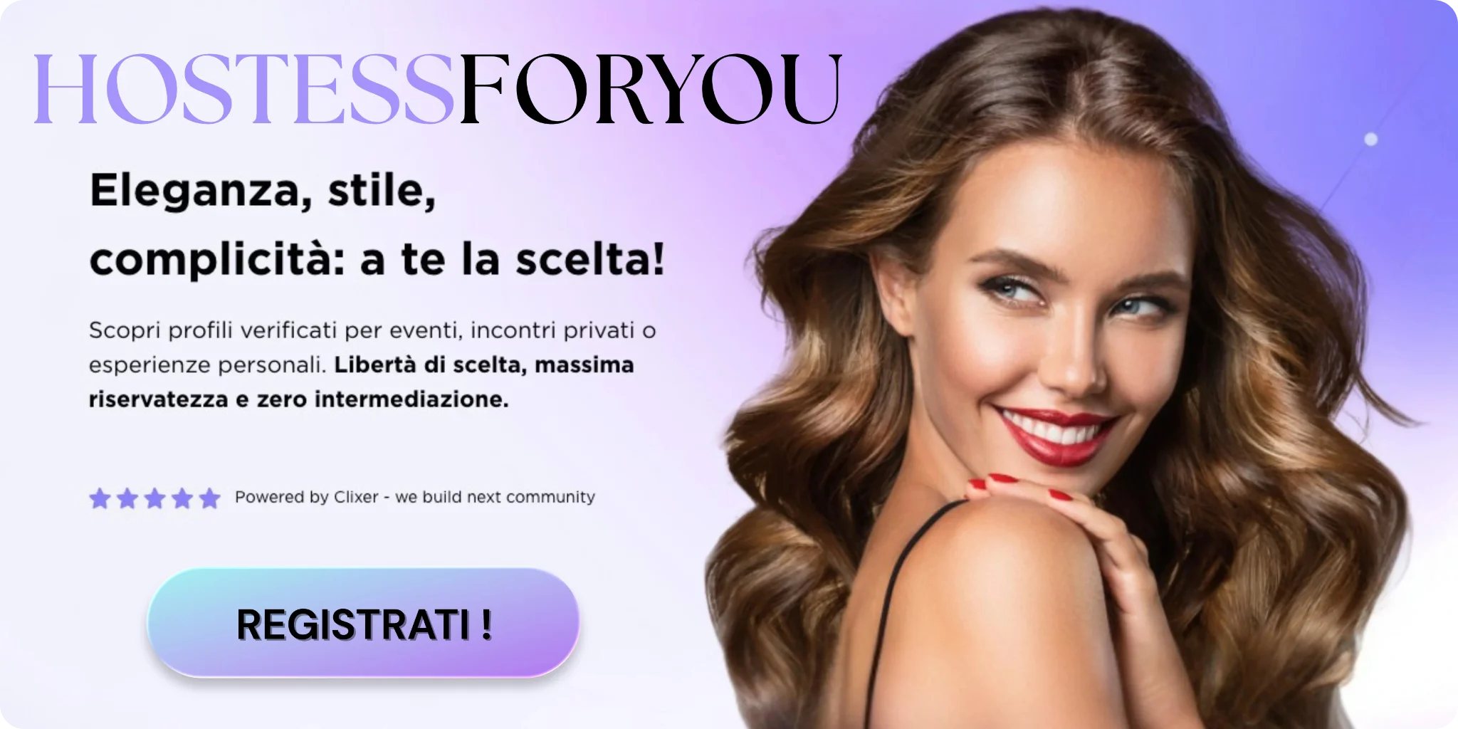 Hostess, wingwoman e sugarbabies: esperienze esclusive